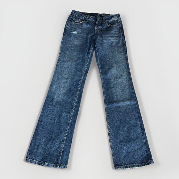 Wild Fable Low Rise Bootcut Jeans Women’s 00 Blue EasyRigid Stretch Denim - Picture 2 of 9